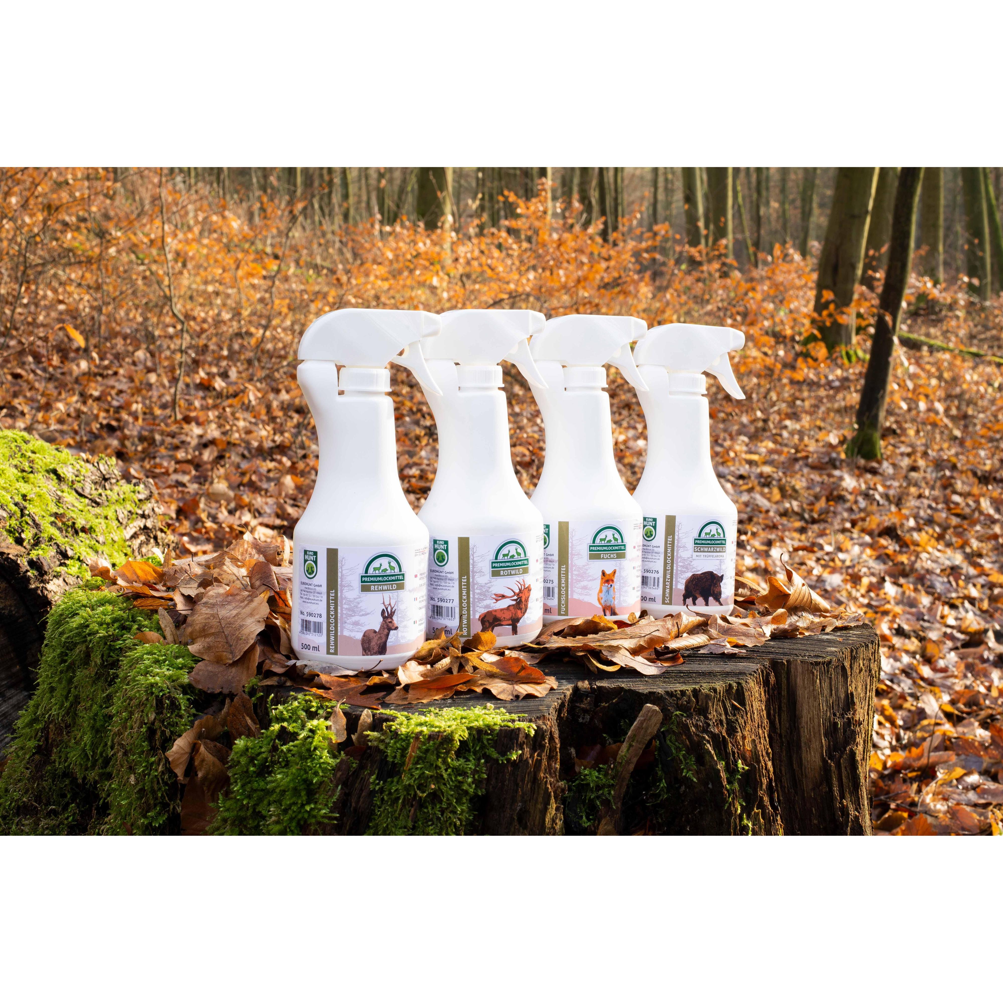 Lockmittel für Rotwild 500ml Sprühflasche Eurohunt