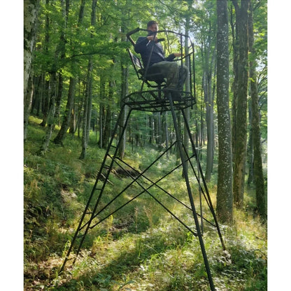 Waidjagd Hochsitz “MATTERHORN 360 Grad” mit umlaufender Auflage