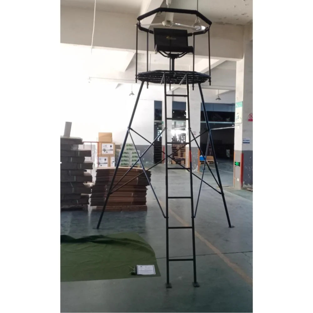 Waidjagd Hochsitz “MATTERHORN 360 Grad” mit umlaufender Auflage