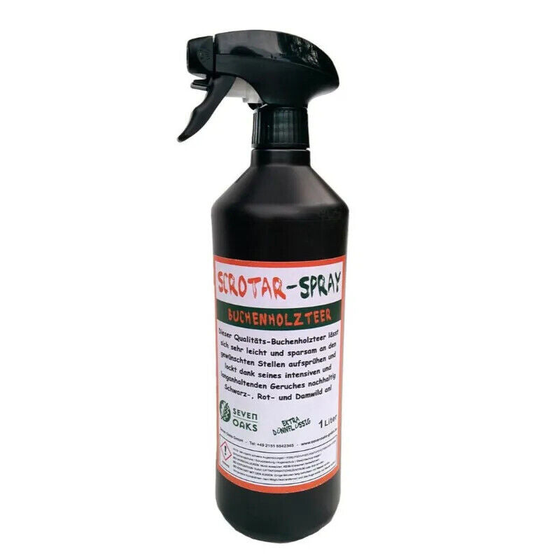 Scrotar - Buchenholzteer Spray Lockmittel für Rot und Schwarzwild (24,90€/L)